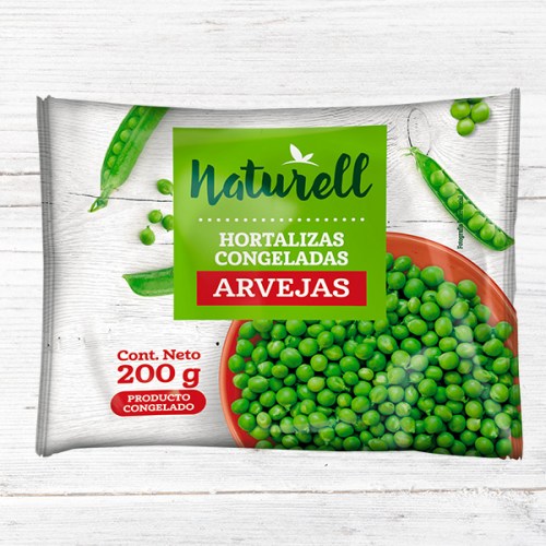 arvejas congeladas naturell 200